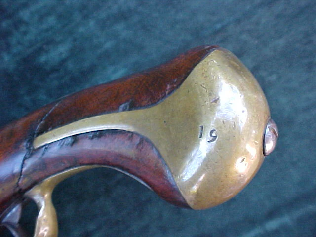 Danish Military Model 1772 Heavy Dragoon Flintlock Holster Pistol, #3080 Firearms - Image 14