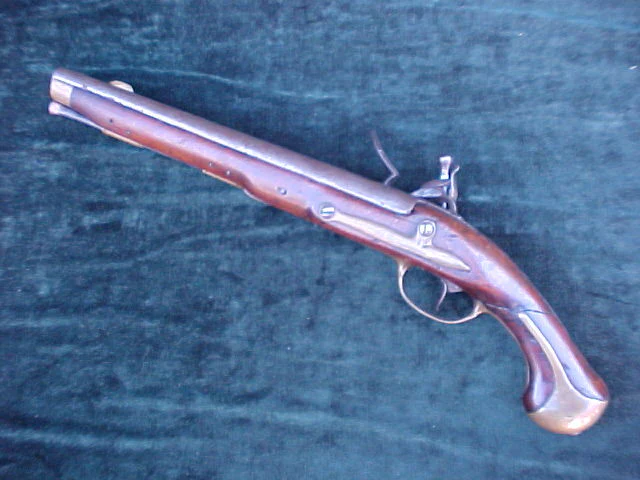 Danish Military Model 1772 Heavy Dragoon Flintlock Holster Pistol, #3080 Firearms - Image 3