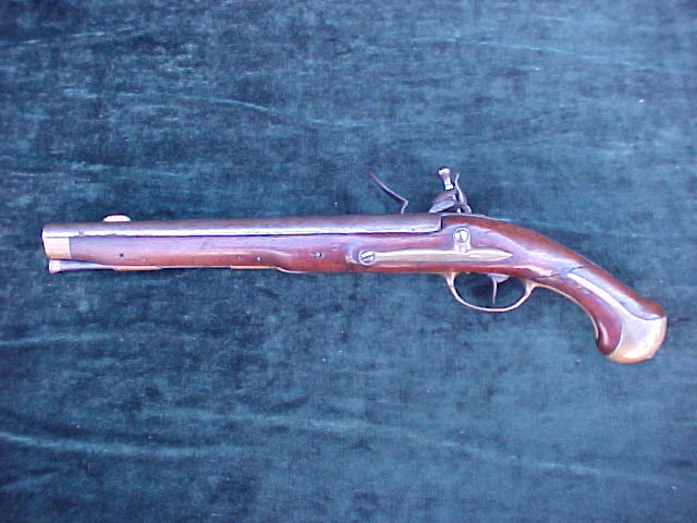 Danish Military Model 1772 Heavy Dragoon Flintlock Holster Pistol, #3080 Firearms - Image 4