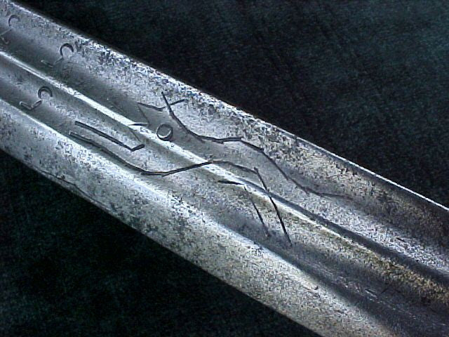 Early Germanic Silver Mounted Cutlass/Short Saber (CUTTOE) - Image 13