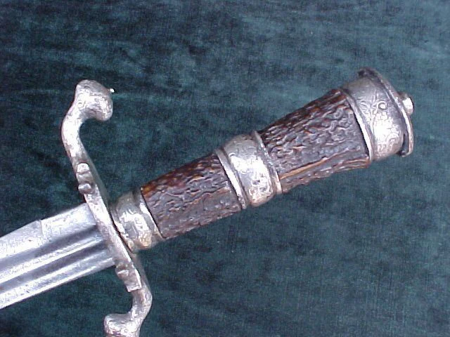Early Germanic Silver Mounted Cutlass/Short Saber (CUTTOE) - Image 7