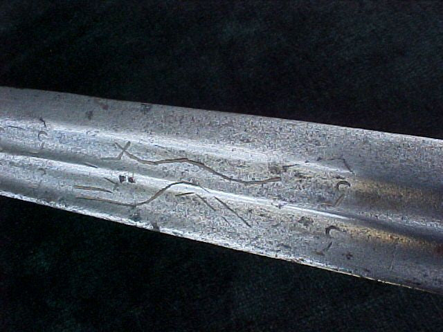 Early Germanic Silver Mounted Cutlass/Short Saber (CUTTOE) - Image 9