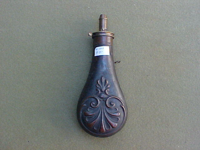 English/American Powder Flask, #504 - Image 3