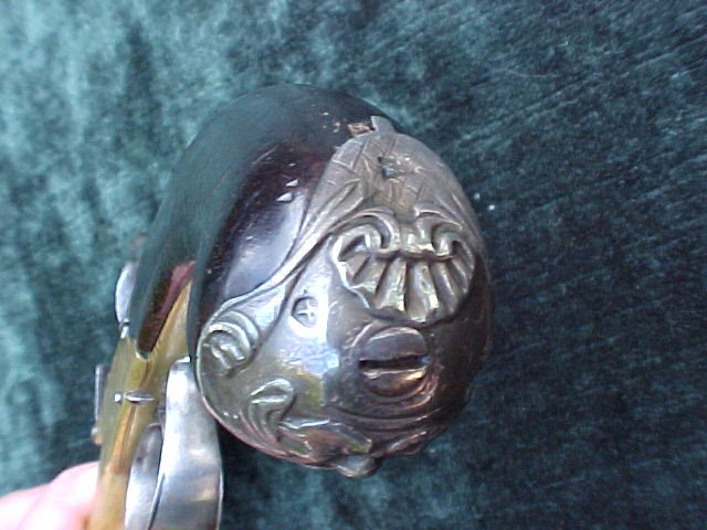 English Box-lock Flint Pistol w/Silver Butt Cap by; WATERS, LONDON - Image 9