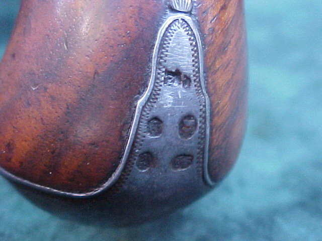 English Cased (PAIR) of Georgian Silver Mounted Brass Barrel Flintlock Holster Pistols By, PROBIN, London, #1538 Firearms - Image 7