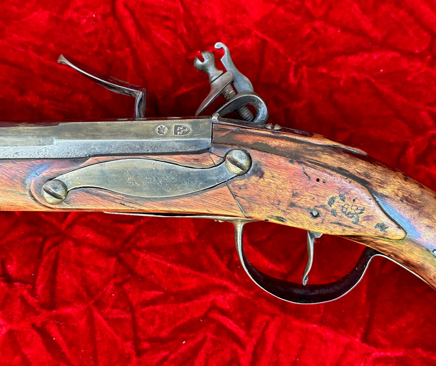Ex. Rare Massive Dutch Military Flintlock Pistol, circa. 1675 - Image 13