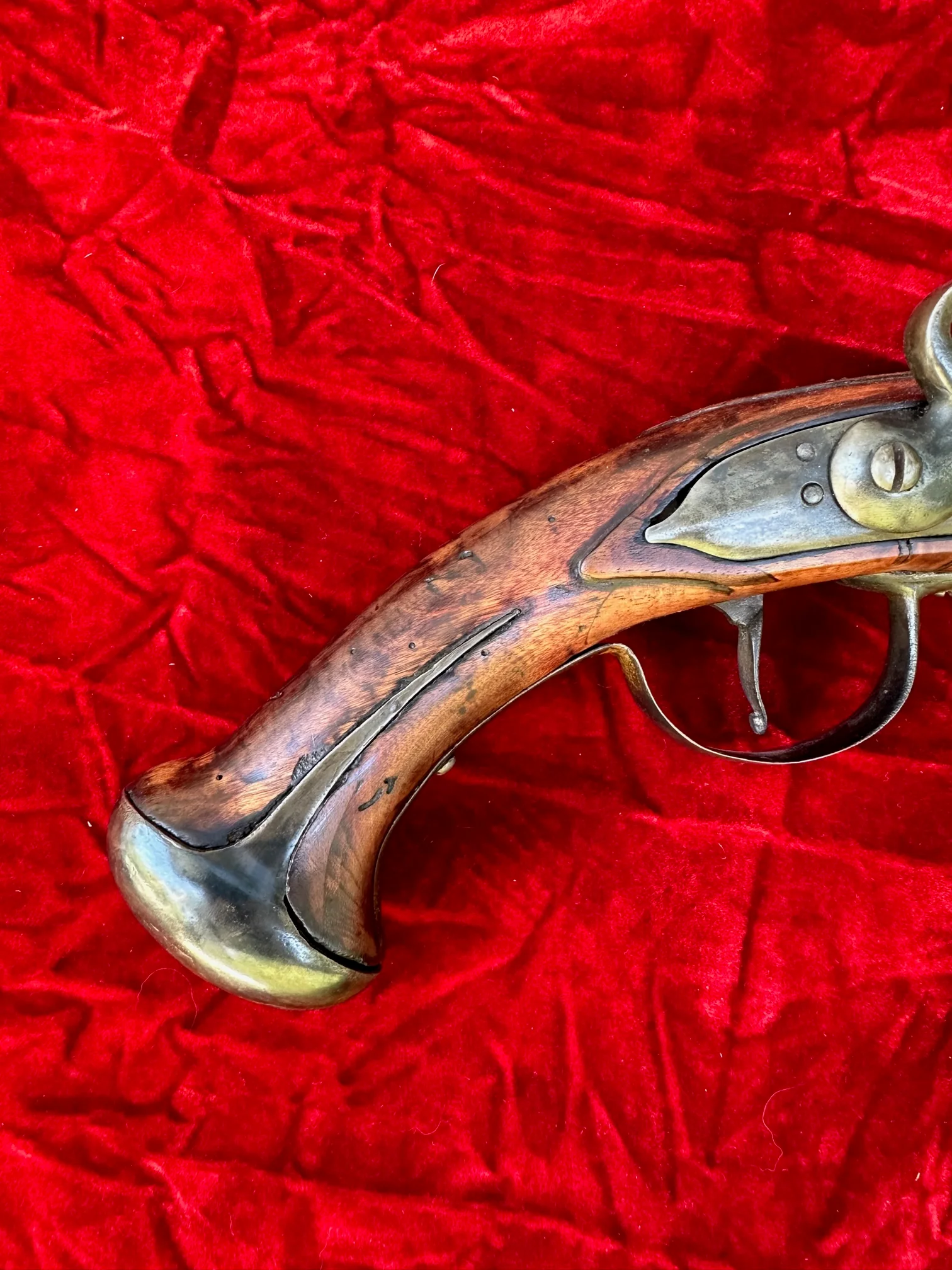 Ex. Rare Massive Dutch Military Flintlock Pistol, circa. 1675 - Image 3