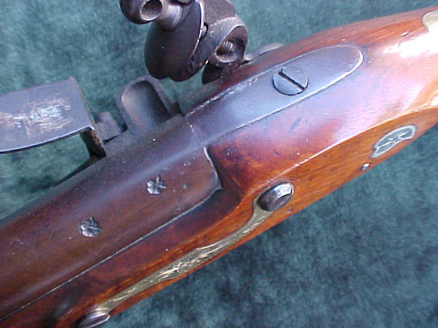 Fantastic American Kentucky Flintlock Pistol w/Engraved Silver Inlays, #1967 Firearms - Image 13