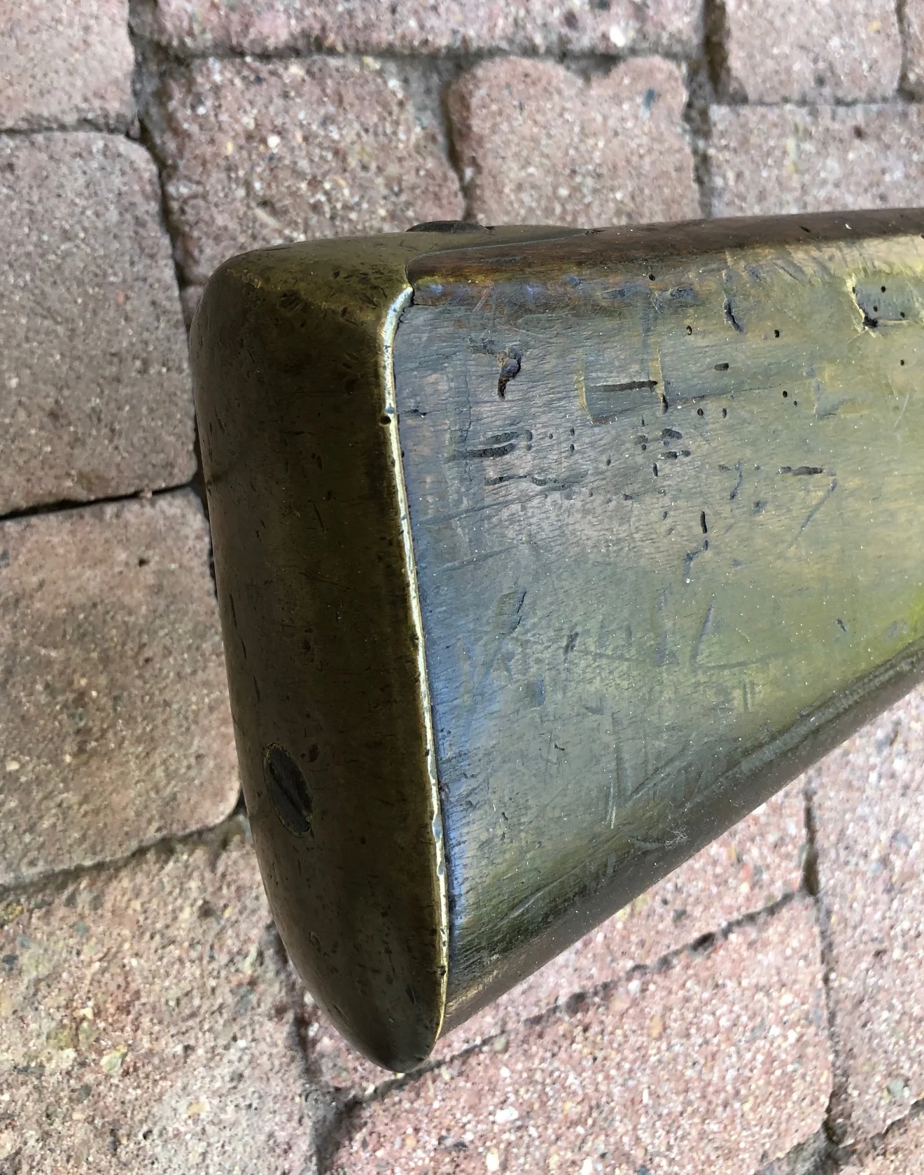 A Remarkably RARE (PAIR) of American Revolutionary War Period Massive French Naval Bronze/Brass Flintlock Swivel Cannons (ESPINGOLE) - Image 11