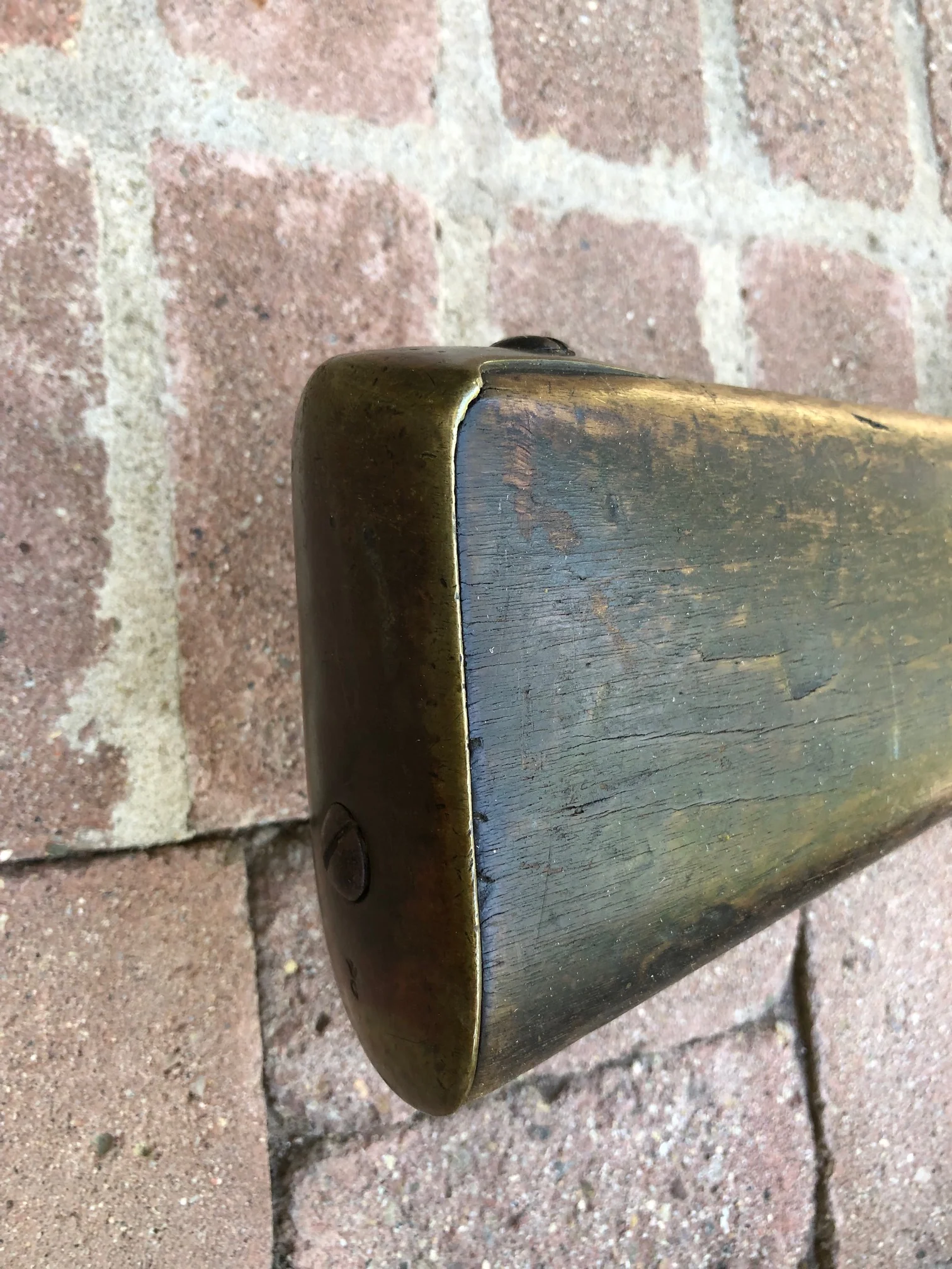 A Remarkably RARE (PAIR) of American Revolutionary War Period Massive French Naval Bronze/Brass Flintlock Swivel Cannons (ESPINGOLE) - Image 12