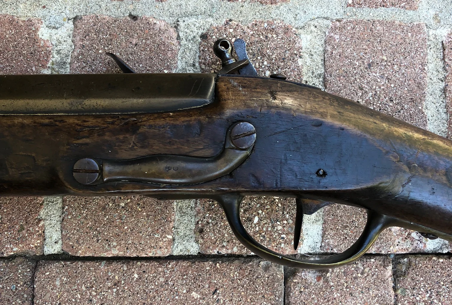 A Remarkably RARE (PAIR) of American Revolutionary War Period Massive French Naval Bronze/Brass Flintlock Swivel Cannons (ESPINGOLE) - Image 21