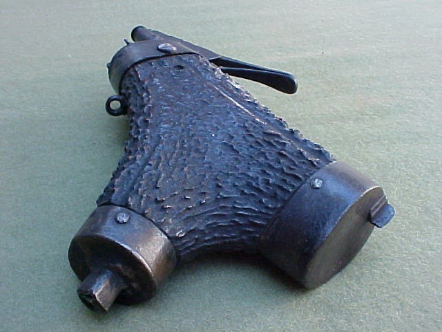 German Combination Powder Flask, Turn Screw and Spanner, #507 - Image 4
