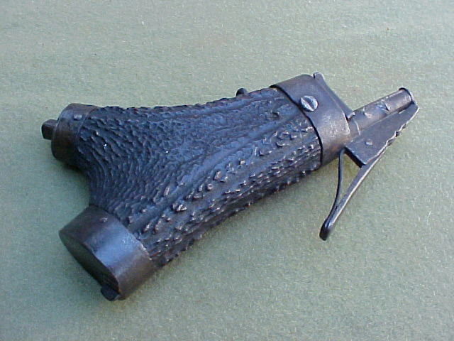 German Combination Powder Flask, Turn Screw and Spanner, #507 - Image 5