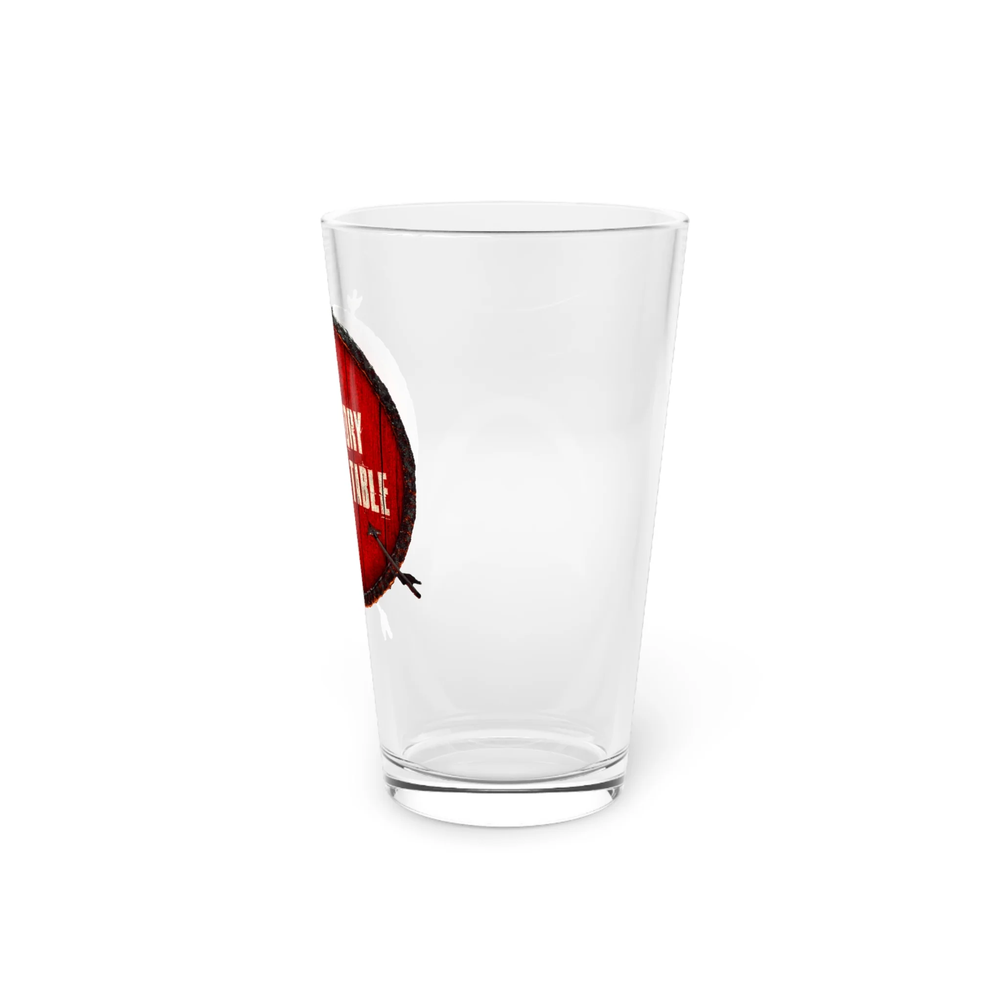 History Round Table 16oz Pint Glass - Perfect for Parties and Gatherings - Image 3