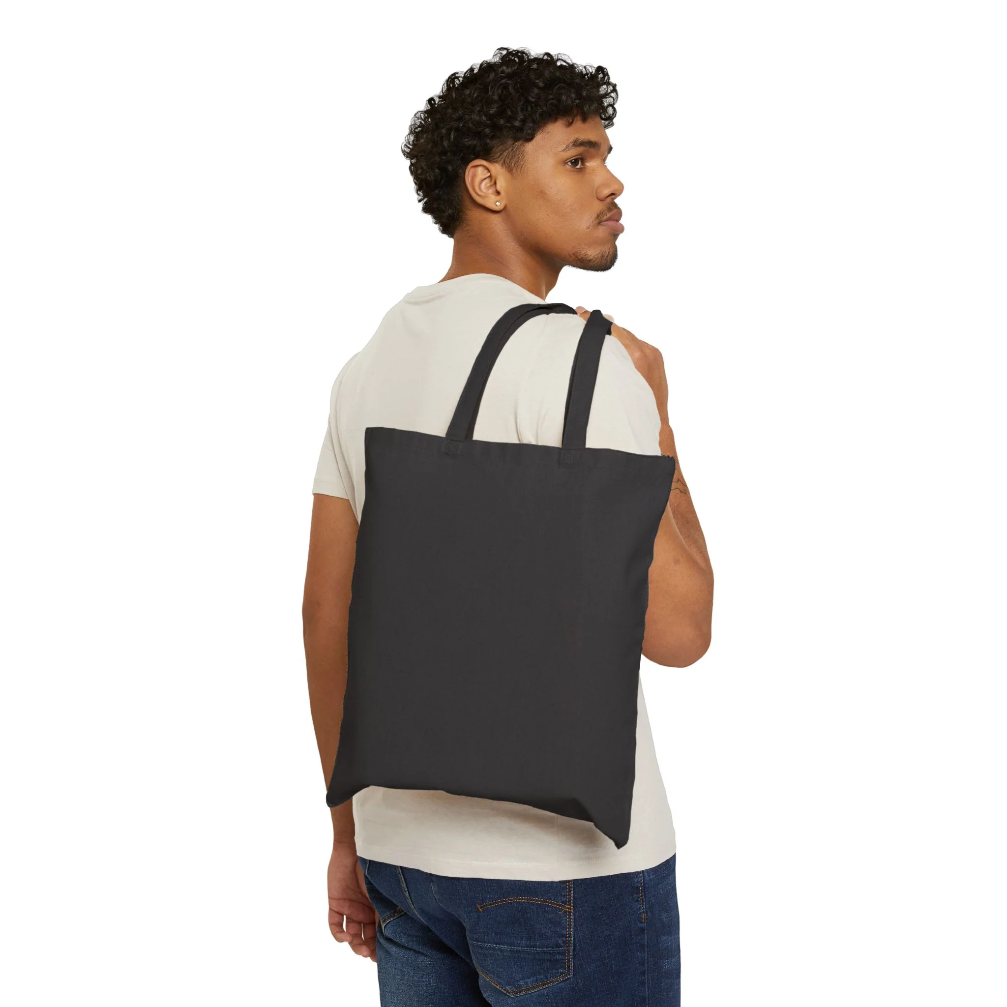 History Round Table Cotton Canvas Tote Bag - Eco-Friendly Shopping Bag - Image 8
