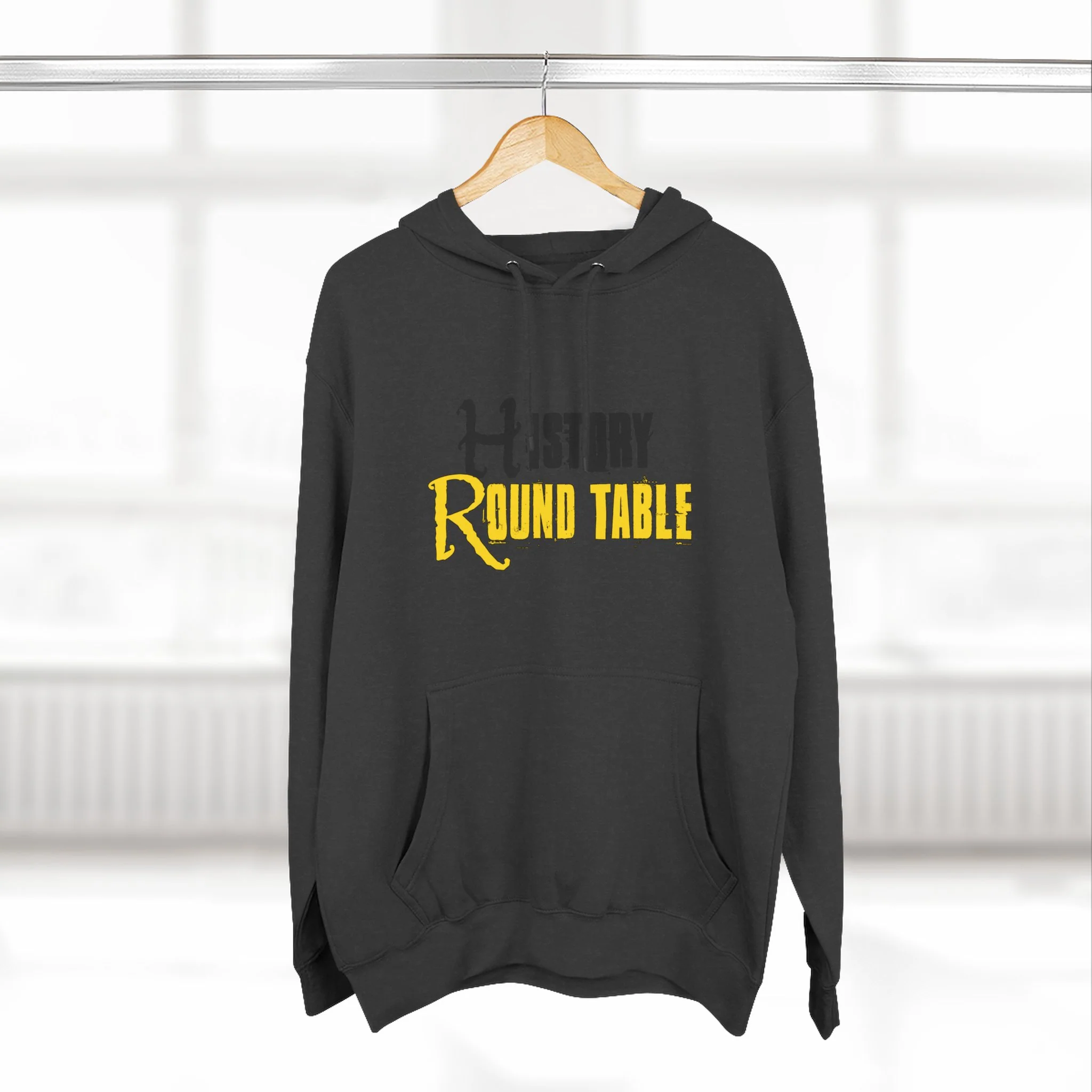 History Round Table Fleece Hoodie for History Enthusiasts - Image 8