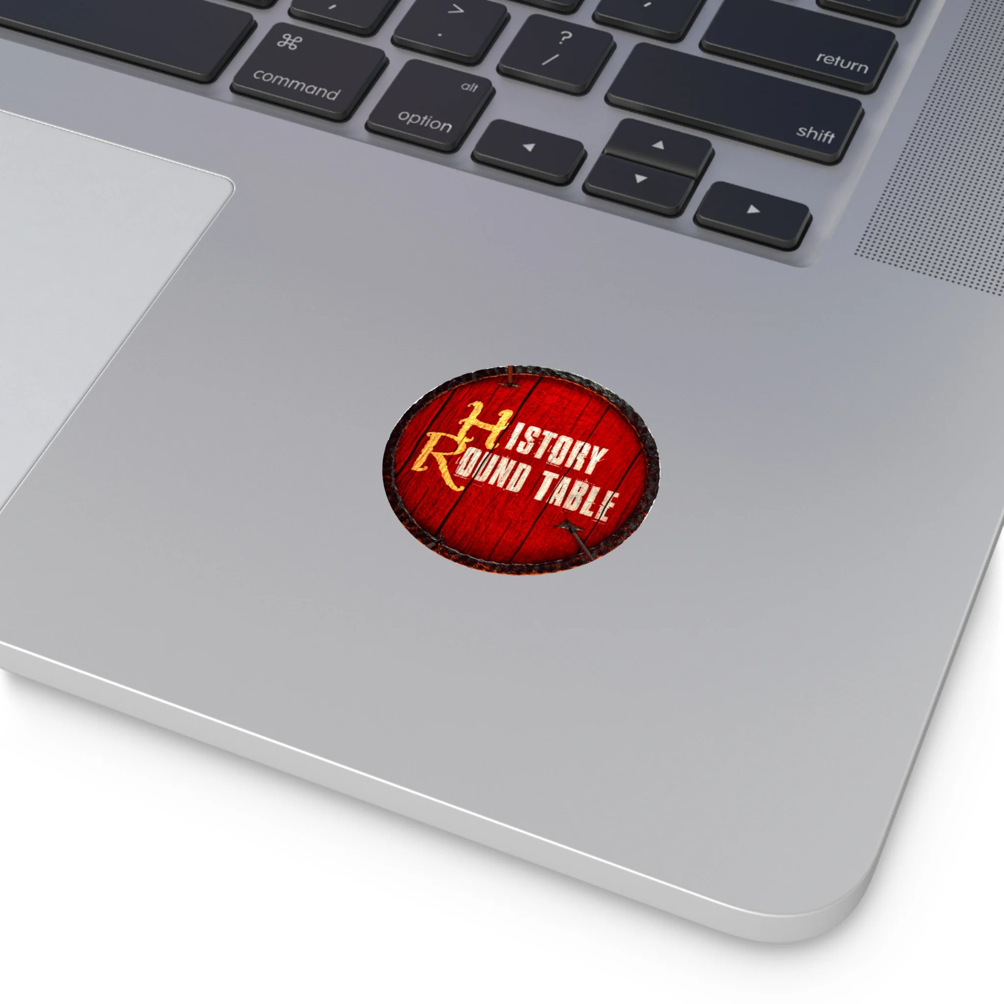 History Round Table Vinyl Stickers | Rustic Decor for History Lovers - Image 4
