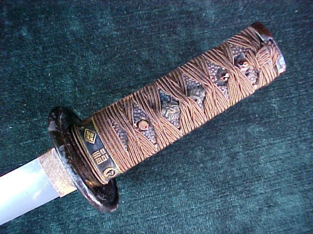 Japanese Short Wakizashi, Blade Signed , #2495 Edged Weapons - Image 6