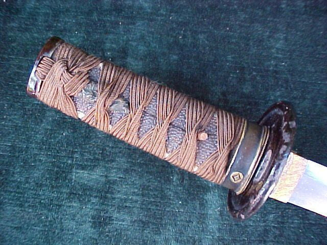 Japanese Short Wakizashi, Blade Signed , #2495 Edged Weapons - Image 7