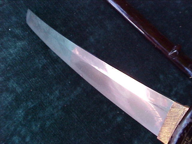 Japanese Short Wakizashi, Blade Signed , #2495 Edged Weapons - Image 9