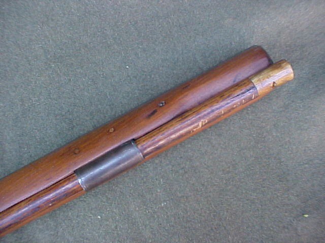Massive Colonial Dutch Flintlock Wall Gun, #3130 Firearms - Image 10