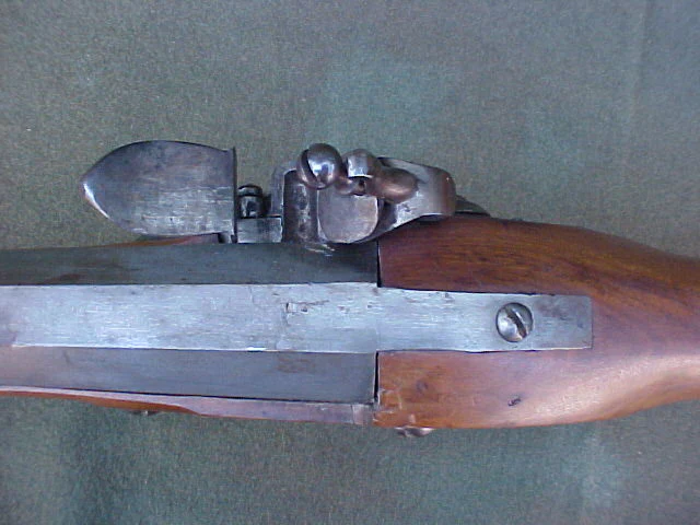 Massive Colonial Dutch Flintlock Wall Gun, #3130 Firearms - Image 13