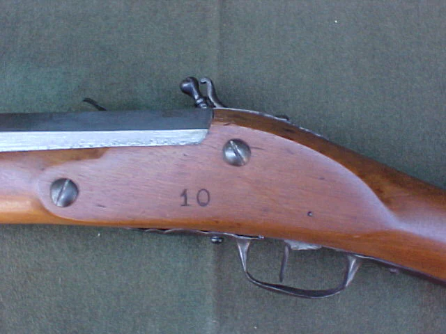 Massive Colonial Dutch Flintlock Wall Gun, #3130 Firearms - Image 16