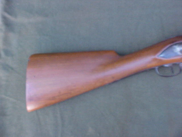 Massive Colonial Dutch Flintlock Wall Gun, #3130 Firearms - Image 4