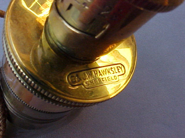 Massive English Powder Flask by G & J. W. HAWKSLEY, SHEFFIELD, #2656 - Image 3