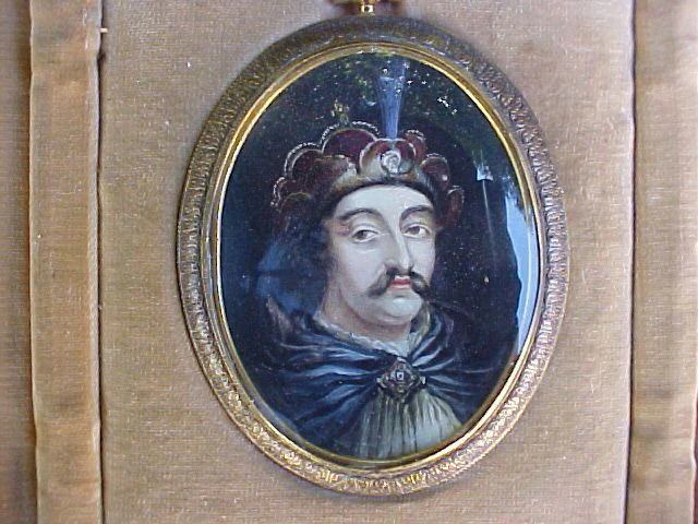 Miniature Portrait on Ivory of Vlad the Impaler, Dracula, #2814 Antiquery - Image 2