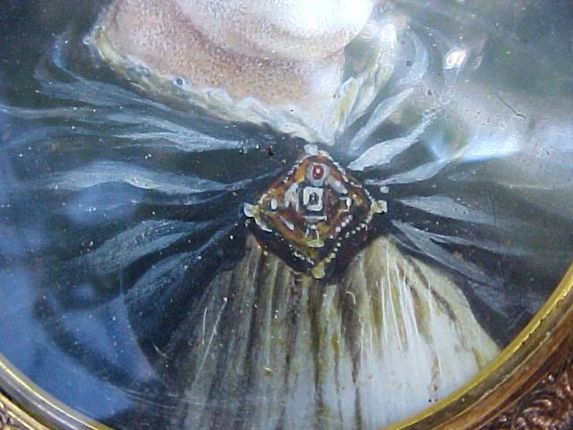 Miniature Portrait on Ivory of Vlad the Impaler, Dracula, #2814 Antiquery - Image 4