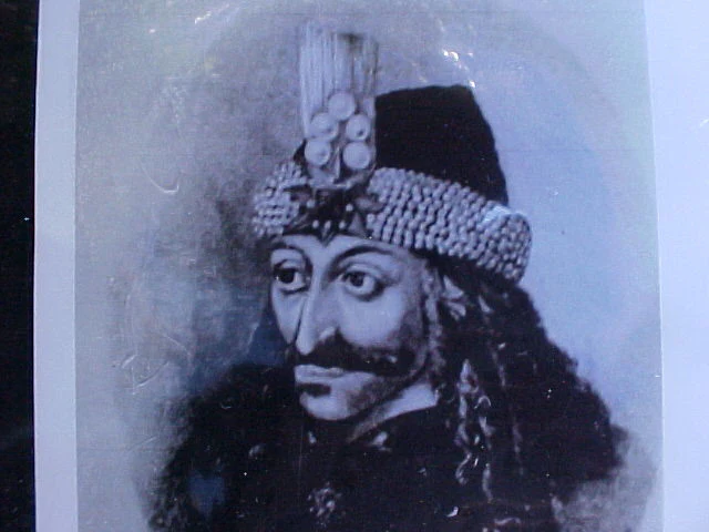 Miniature Portrait on Ivory of Vlad the Impaler, Dracula, #2814 Antiquery - Image 8