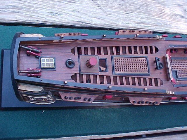 Model of the Hull Ship-of-the-Line AMERICA, #939 Nautical Antiques - Image 10