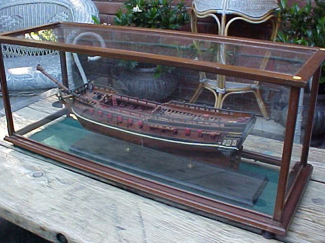 Model of the Hull Ship-of-the-Line AMERICA, #939 Nautical Antiques - Image 4