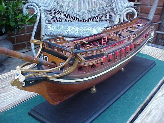 Model of the Hull Ship-of-the-Line AMERICA, #939 Nautical Antiques - Image 8