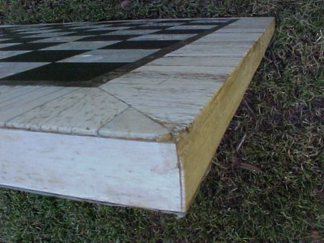 Nautical American Chess Board of Whale bone, Ebony, and Mother of Pearl., #1906 Nautical Antiques - Image 3