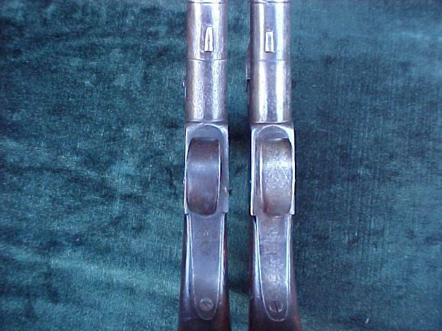 (PAIR) of English Box-Lock Flint Pistols by, RICHARDS, STRAND, LONDON, #3090 Firearms - Image 11