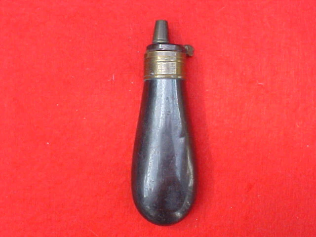 Pistol Size Bag Shape Powder Flask, #1680 - Image 2