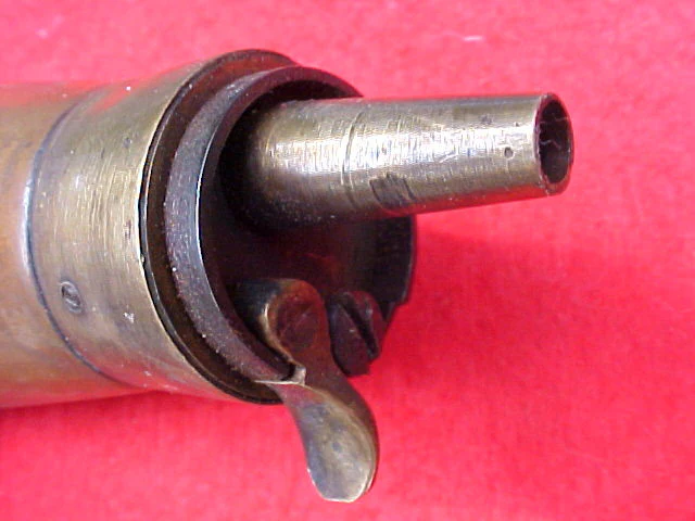 Pistol Size Plain Bag Shape Powder Flask, #1688 - Image 3
