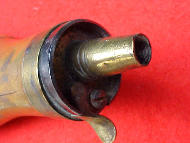 Pistol Size Powder Flask, #1657 - Image 3