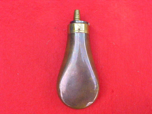Pistol Size Powder Flask by, SYKES, #1645 - Image 3