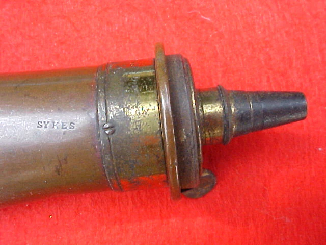 Pistol Size Powder Flask by, SYKES PATENT, #1691 - Image 2