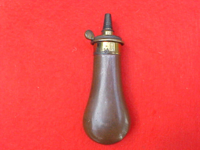 Pistol Size Powder Flask by, SYKES PATENT, #1691 - Image 3
