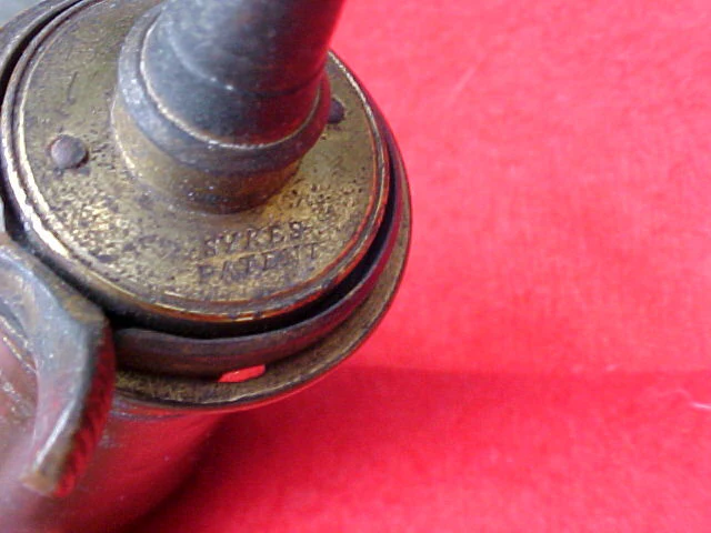 Pistol Size Powder Flask by, SYKES PATENT, #1691 - Image 4