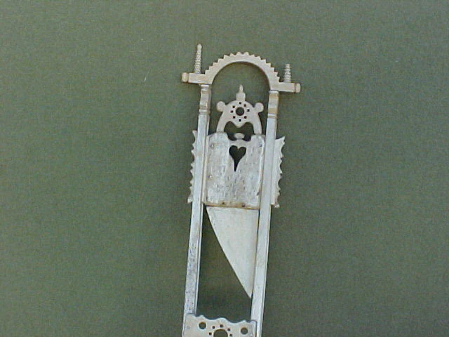 Very Rare French Prisoner-of-War Bone Sculpted GUILLOTINE - Image 18