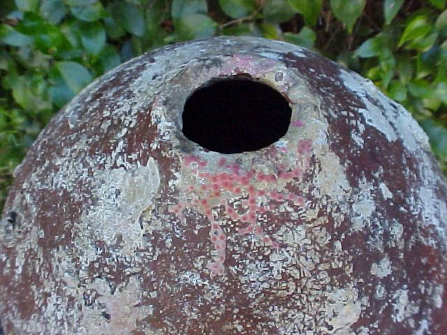 Spanish New World Artifact From A Shipwreck; Flat Bottom Pottery Olive Jar, #1587 Treasure Artifacts - Image 3