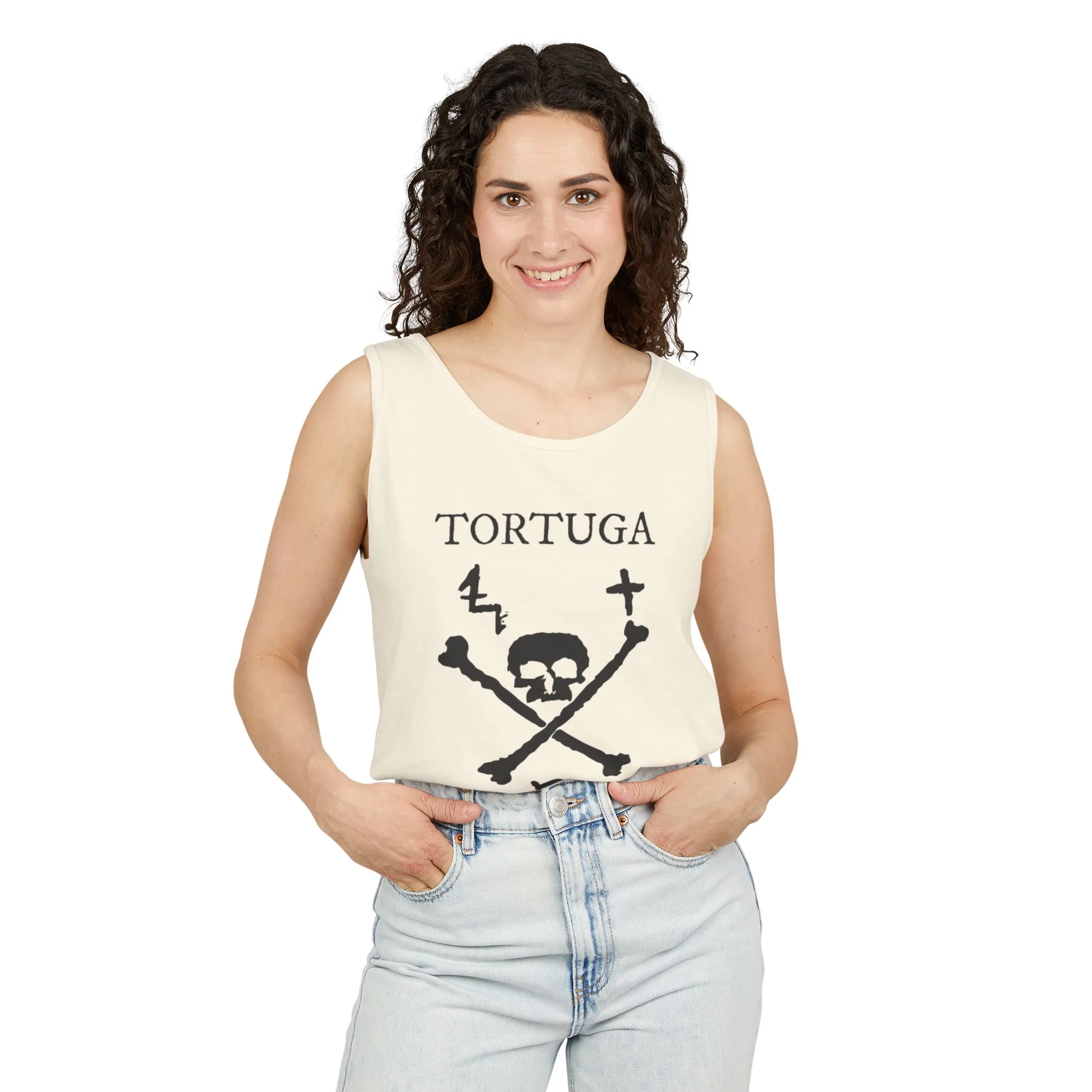 Vintage Pirate Graphic Tank Top - Tortuga Trading - Image 10
