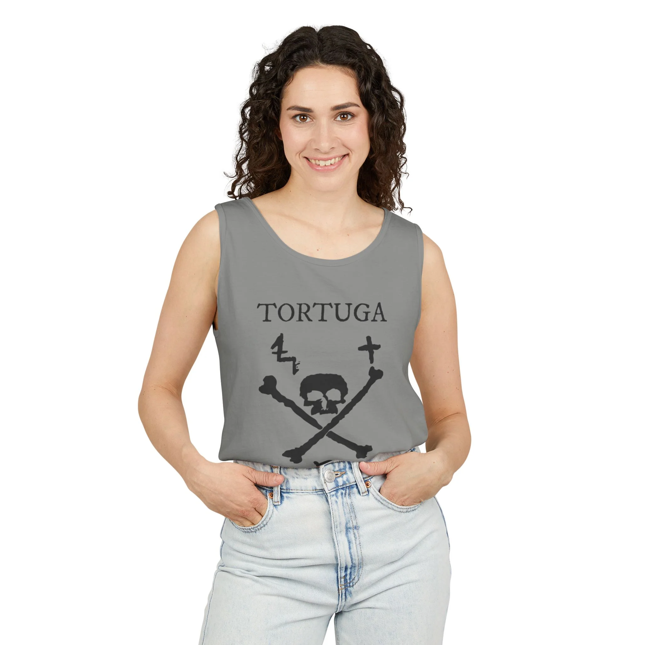 Vintage Pirate Graphic Tank Top - Tortuga Trading - Image 16