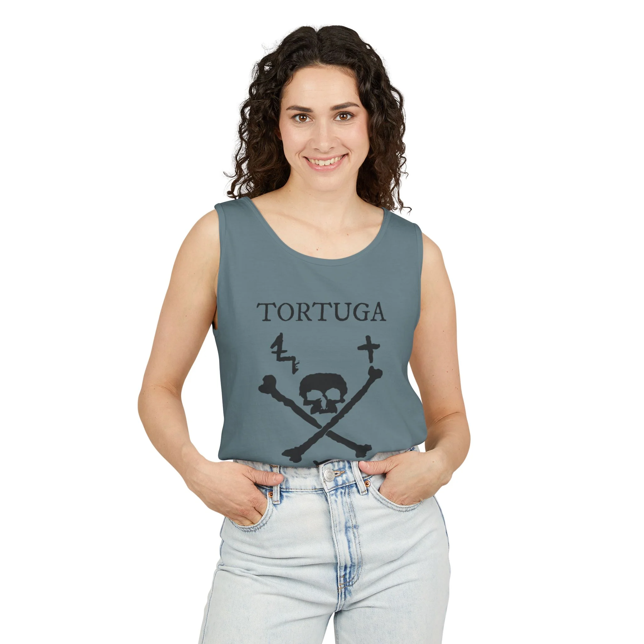 Vintage Pirate Graphic Tank Top - Tortuga Trading - Image 19