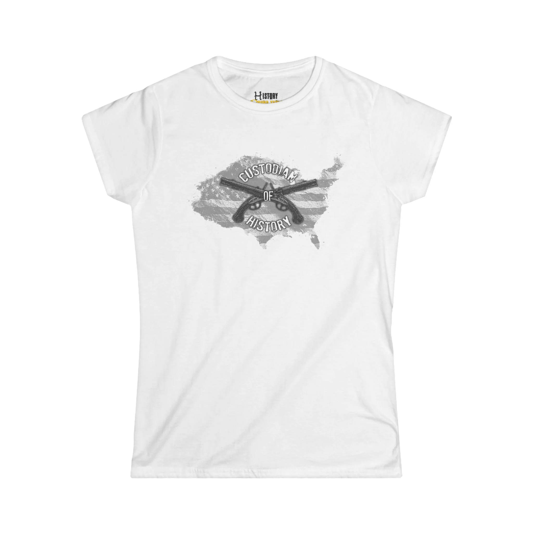 Women's Tee — 'It's My Duty' American Flag Military Tribute - Image 2